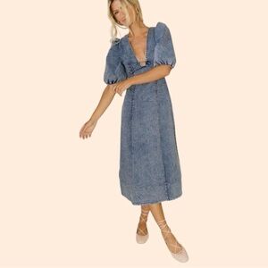 Zoco. Sarah Beth Denim Dress Size Medium